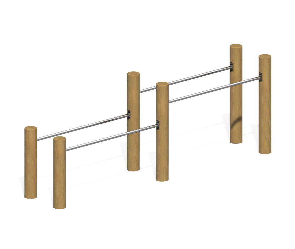 Воркаут-комплекс эко "Двойные брусья"